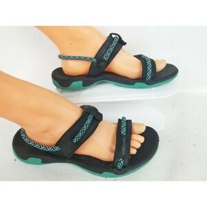 Northland Professional Womens Green Beach Sport Sandals Size 8